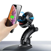 Cross Border Car Wireless Charging Mobile Phone Bracket Fast Charging Infrared Sensor Bracket Base Can Be Customized Charge Hub X